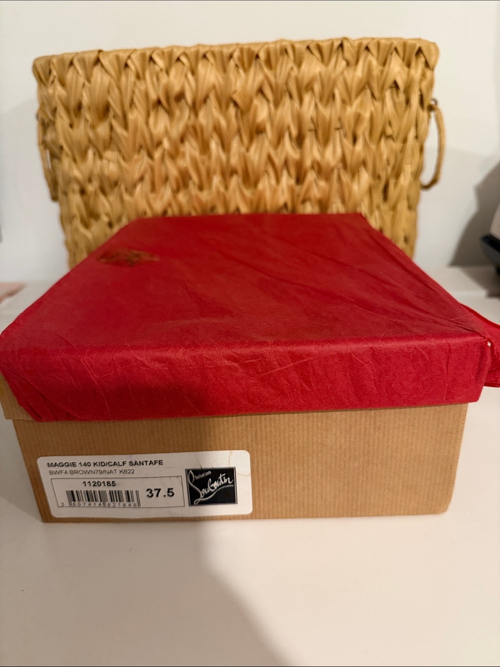Christian Louboutin, Maggie 140 KID/CALF Santafe